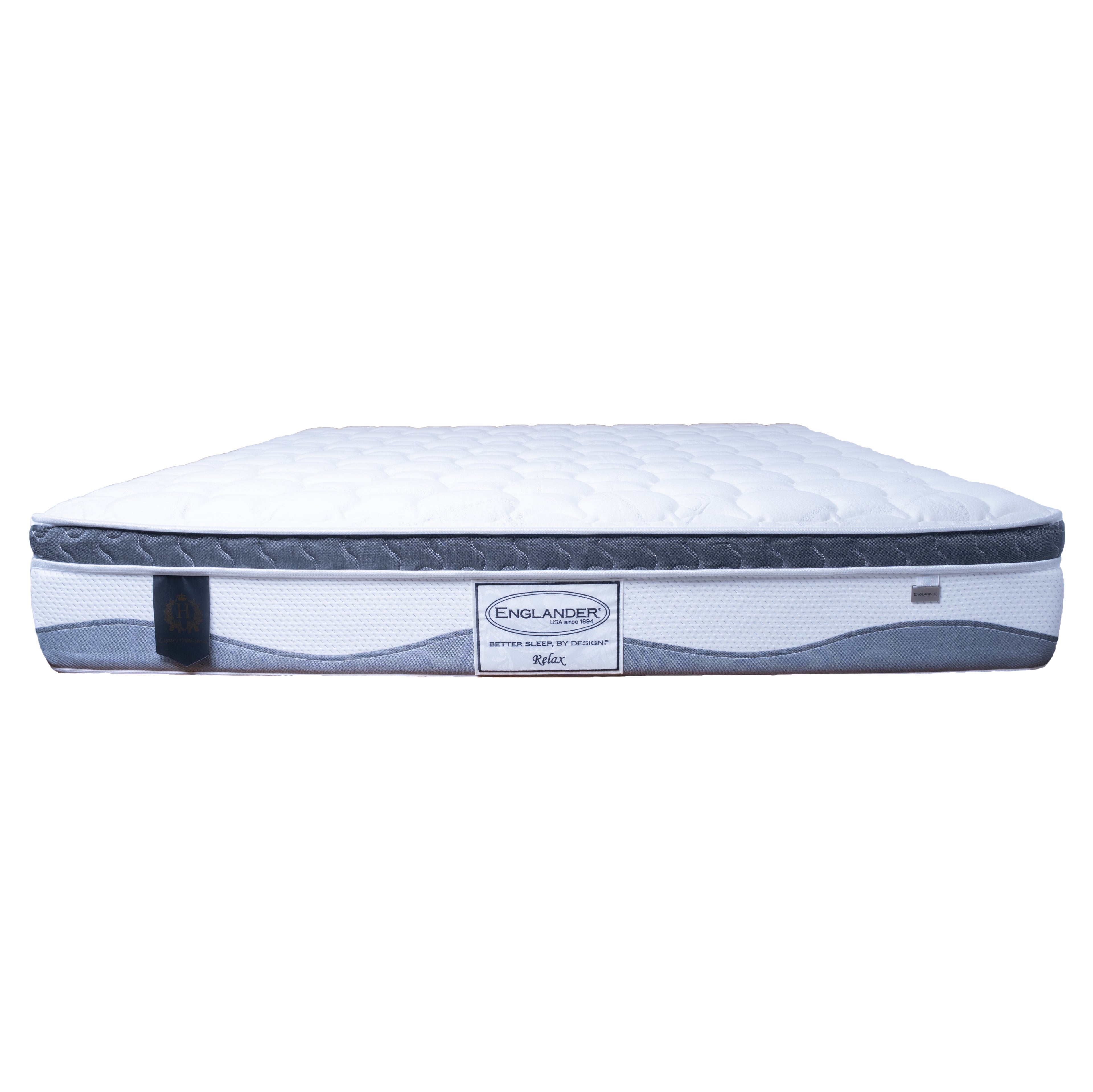 Englanders Resort Relax Mattress with 'Englander' branding on a white background