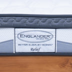 Englanders Resort Relief Mattress with Englander brand label